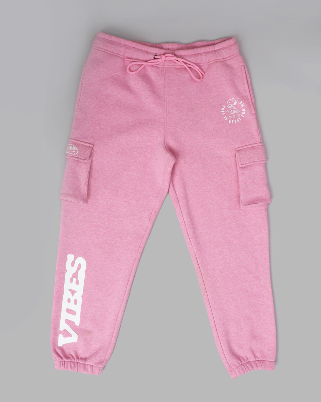 Snoopy Vibes Pink Jogger Women