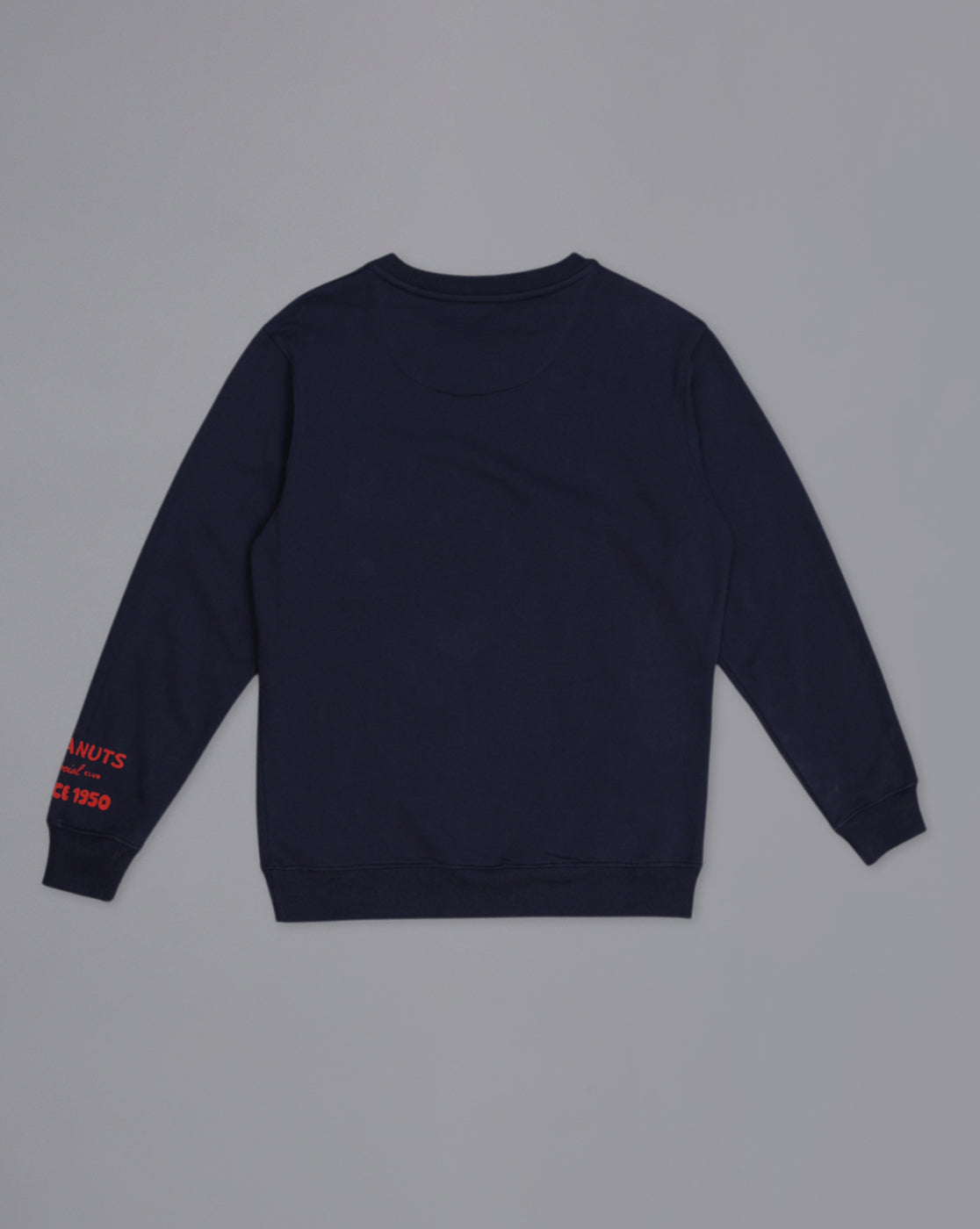 Peanuts Printed Regular Fit Sweatshirt For Men