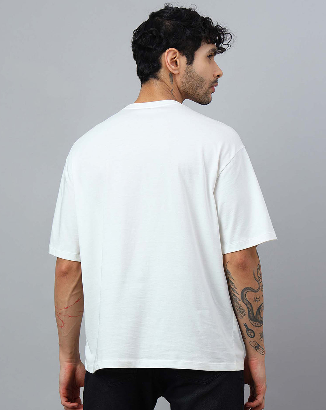 Peanuts Printed Oversized Tshirt For Men