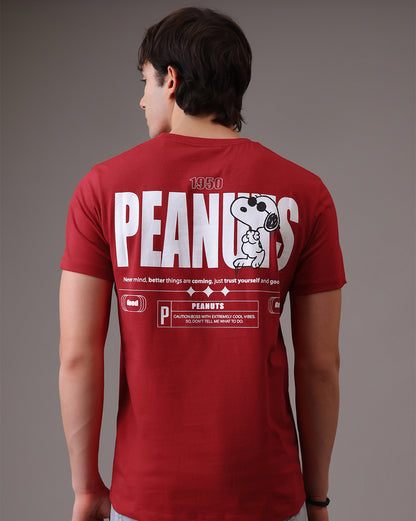 Peanuts Snoopy Regular Fit Tshirt Men