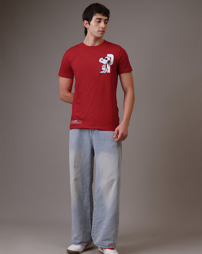Peanuts Snoopy Regular Fit Tshirt Men