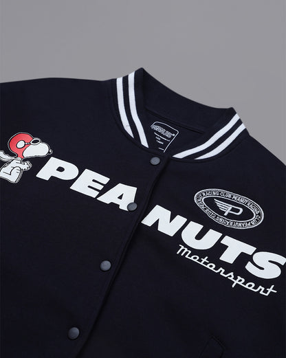 Peanuts Regular Fit Varsity Jacket Women
