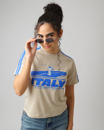 Peanuts  Regular Fit Tshirt  Women