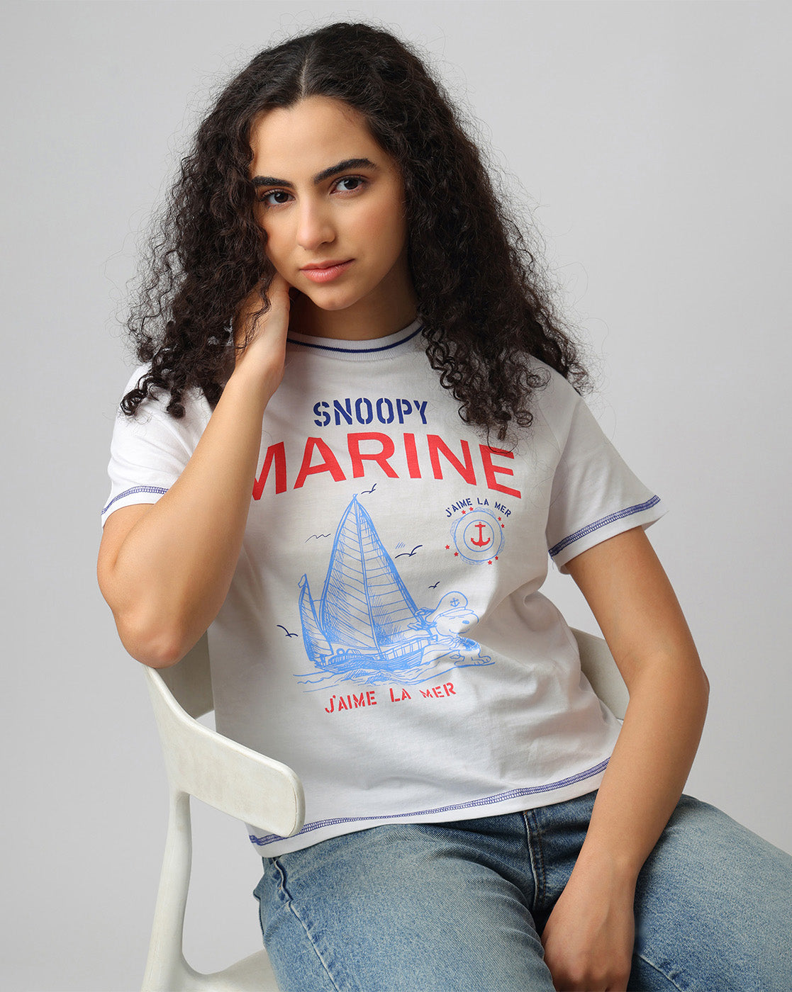 Peanuts Regular Fit Tshirt Women