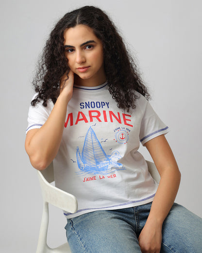 Peanuts Regular Fit Tshirt Women