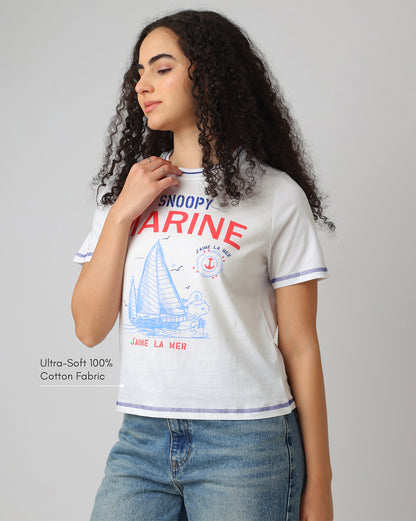 Peanuts Regular Fit Tshirt Women
