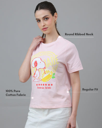 Peanuts Regular Fit Tshirt Women