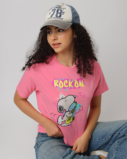 Peanuts  Regular Fit Tshirt  Women