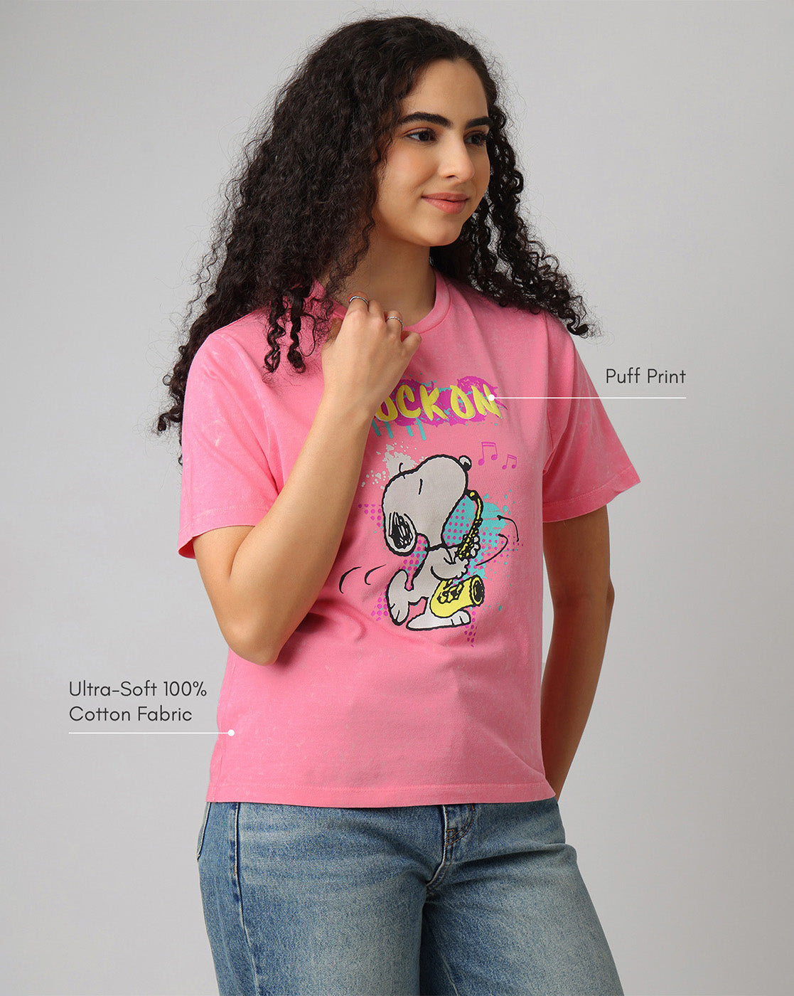Peanuts  Regular Fit Tshirt  Women