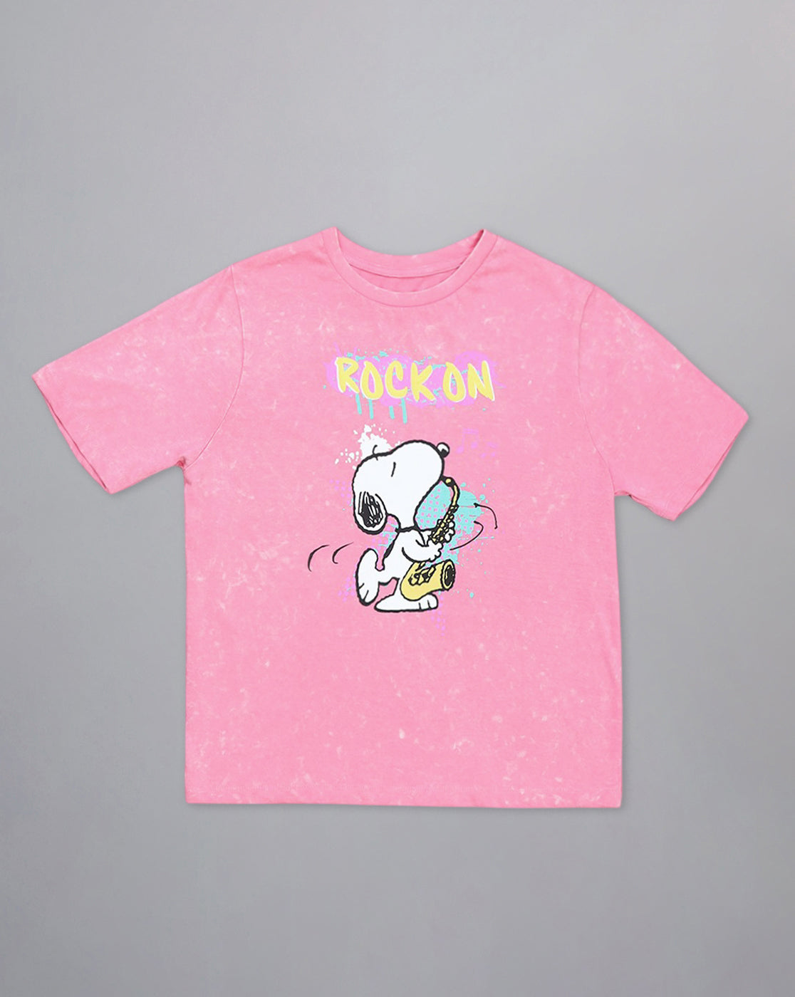 Peanuts Printed Regular Fit Tshirt For Women