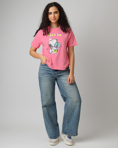 Peanuts  Regular Fit Tshirt  Women