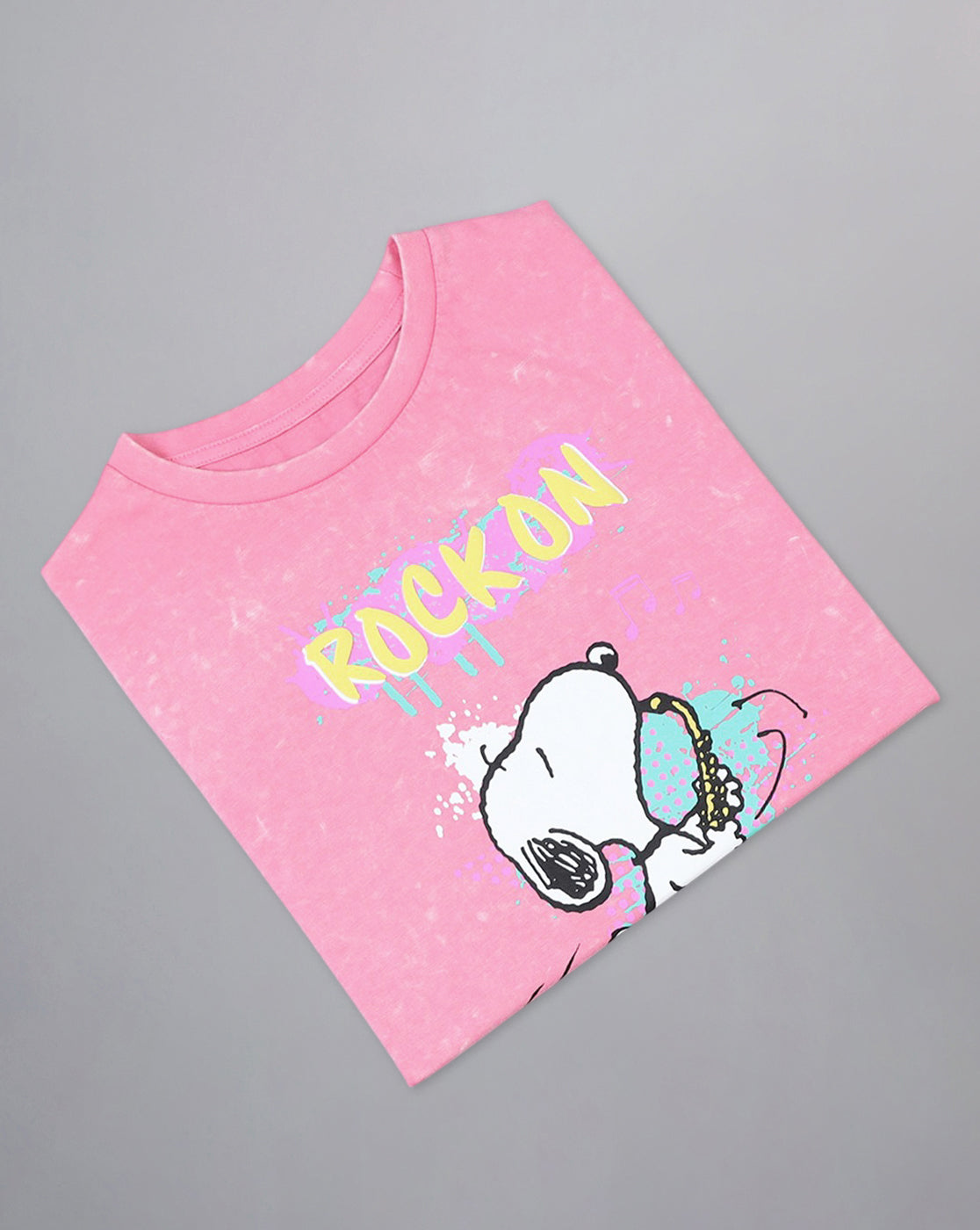 Peanuts Printed Regular Fit Tshirt For Women