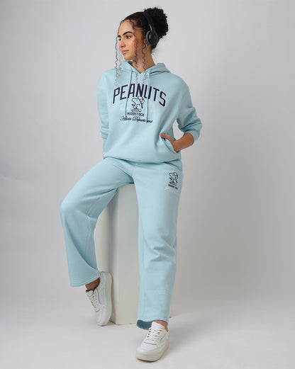 Peanuts Women Hoodie & Joggers Co-Ords Set Women