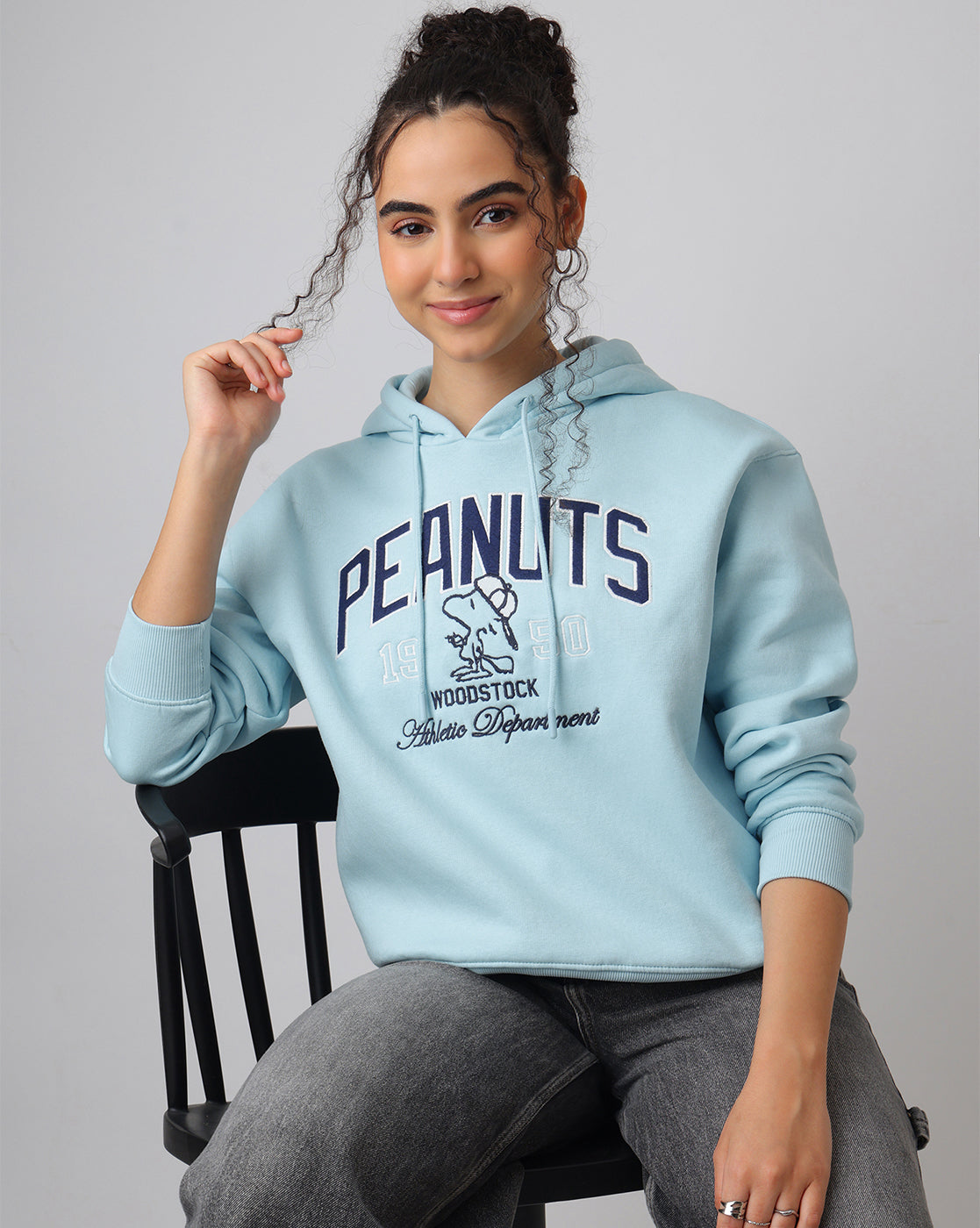 Peanuts Relaxed Fit Hoodie Women