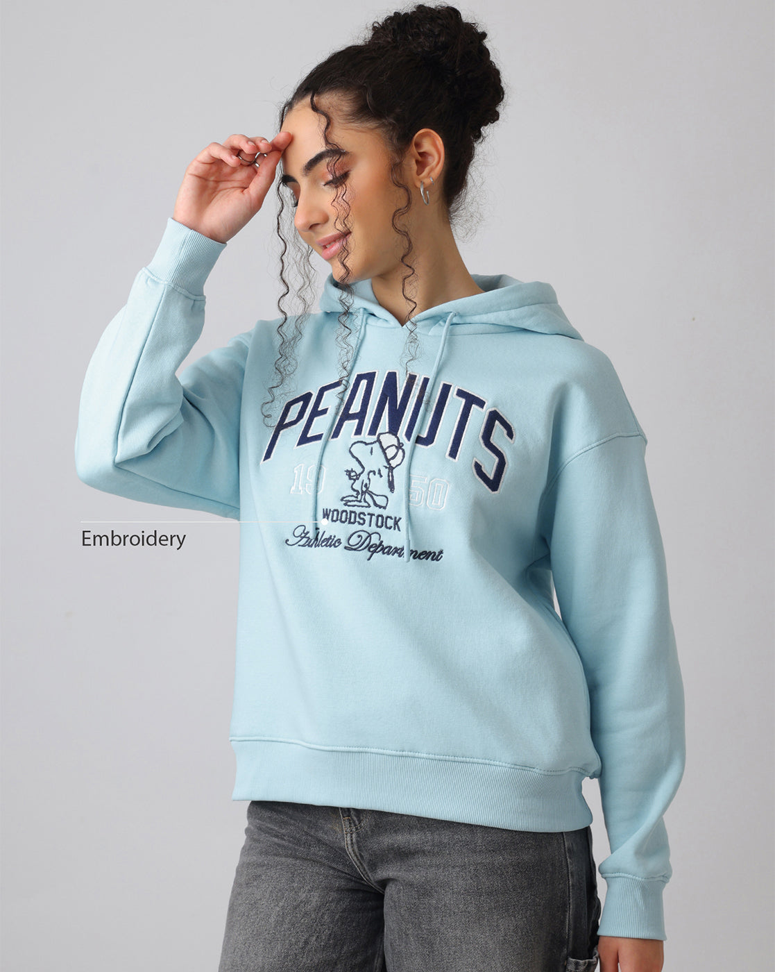 Peanuts Relaxed Fit Hoodie Women