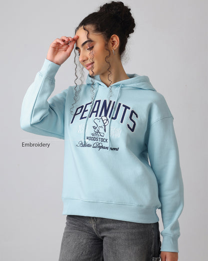 Peanuts Relaxed Fit Hoodie Women