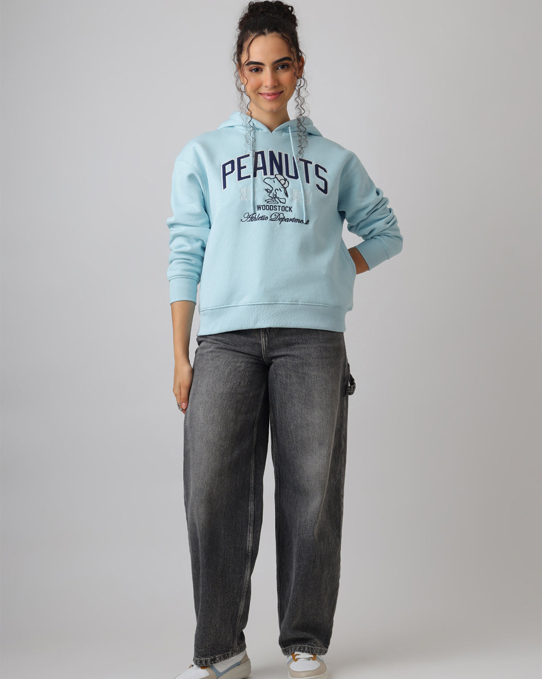 Peanuts Relaxed Fit Hoodie Women