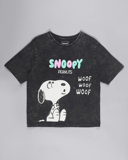 Snoppy  Regular Fit Tshirt  Women