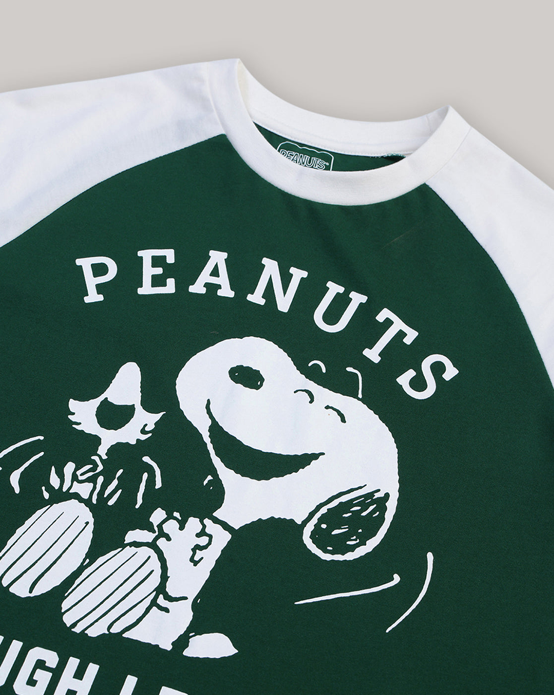 Peanuts Regular Fit Round Neck Tshirt  Young Women