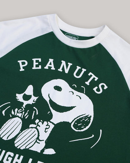 Peanuts Regular Fit Round Neck Tshirt  Young Women