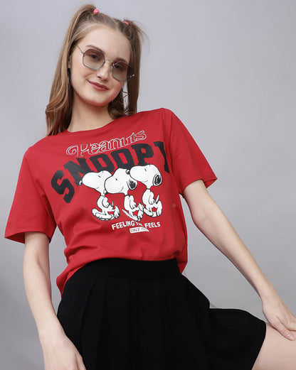 Peanuts  Oversized Tshirt  Women