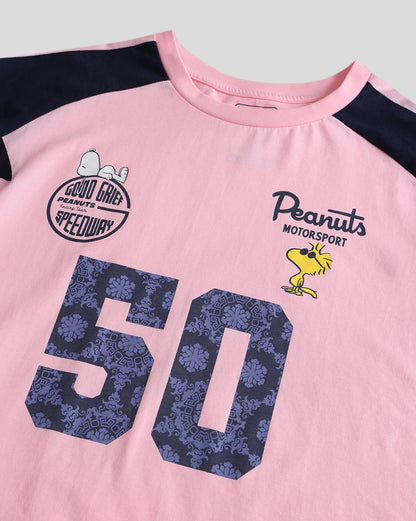 Peanuts Motorsport Oversized Fit Tshirt Women