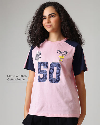 Peanuts Motorsport Oversized Fit Tshirt Women
