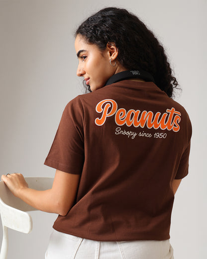 Peanuts Snoopy Regular Fit Tshirt Women
