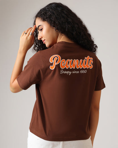 Peanuts Snoopy Regular Fit Tshirt Women