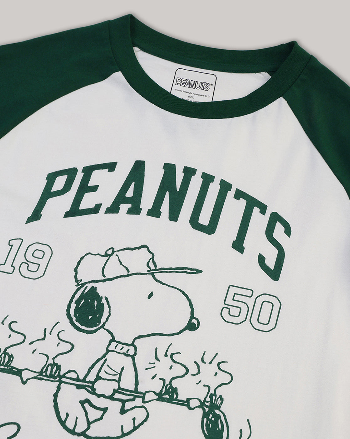 Peanuts Raglan Regular Fit Tshirt Women
