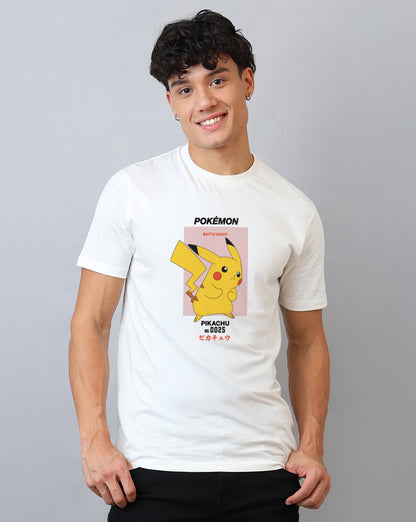 Pokemon  Regular Fit Tshirt  Men