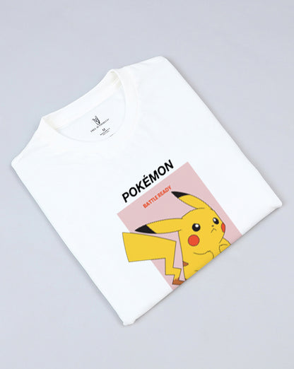 Pokemon  Regular Fit Tshirt  Men