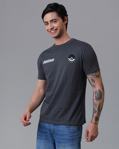 Pokemon  Regular Fit Tshirt  Men