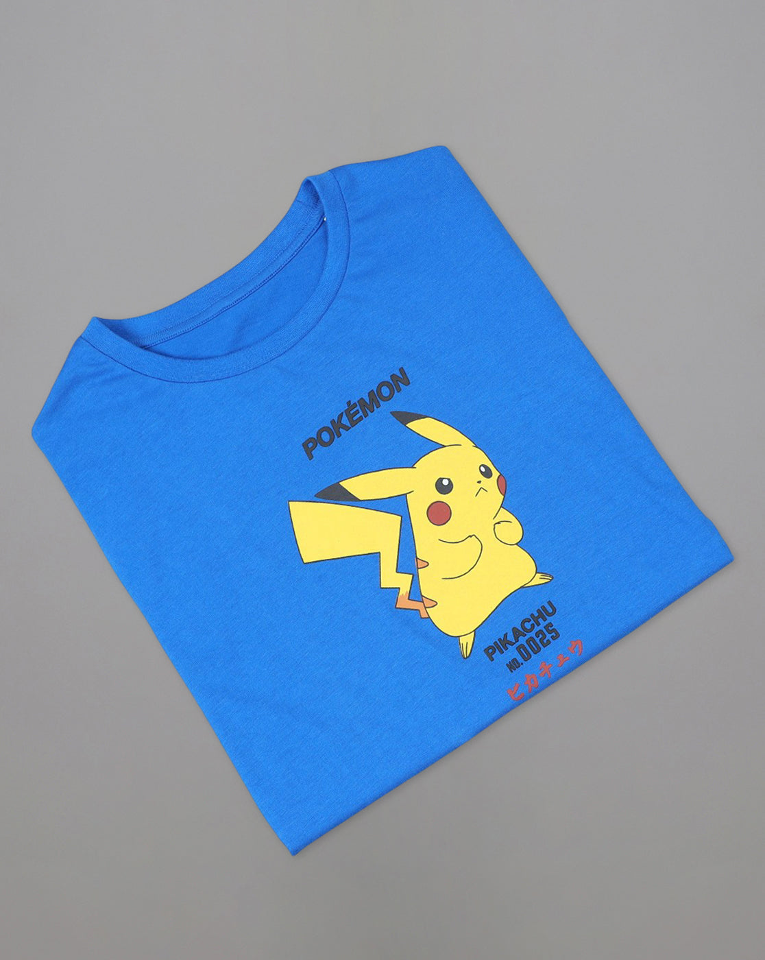 Pokemon Printed Regular Fit Tshirt For Women