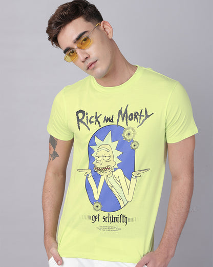 Rick & Morty  Regular Fit Tshirt  Men