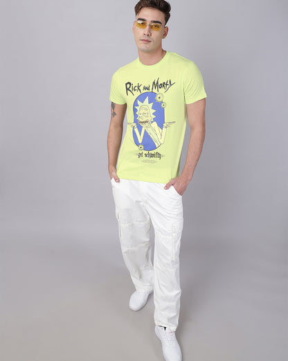 Rick & Morty  Regular Fit Tshirt  Men