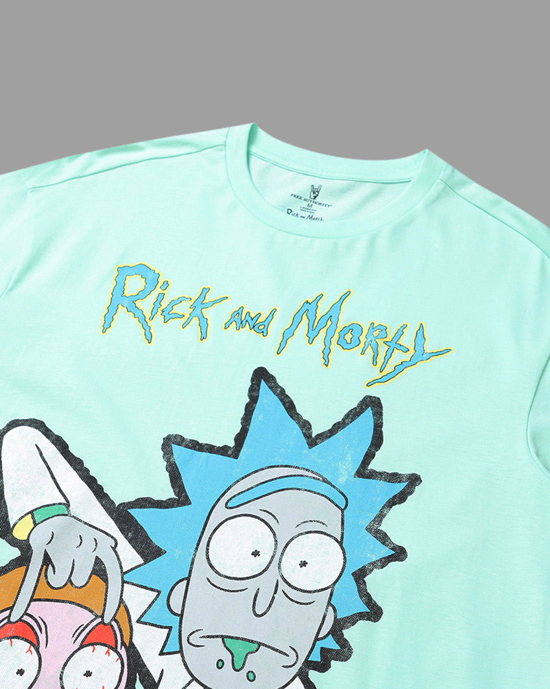 Rick & Morty Printed Oversized Tshirt For Men