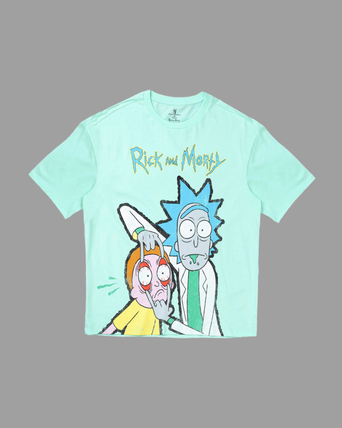 Rick & Morty Printed Oversized Tshirt For Men