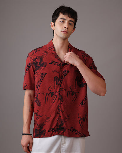Spider-Man Brand New Day Regular Fit Casual Shirt