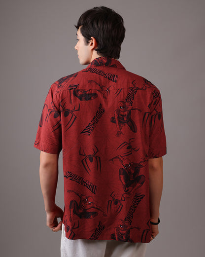 Spider-Man Brand New Day Regular Fit Casual Shirt