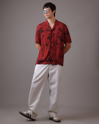 Spider-Man Brand New Day Regular Fit Casual Shirt