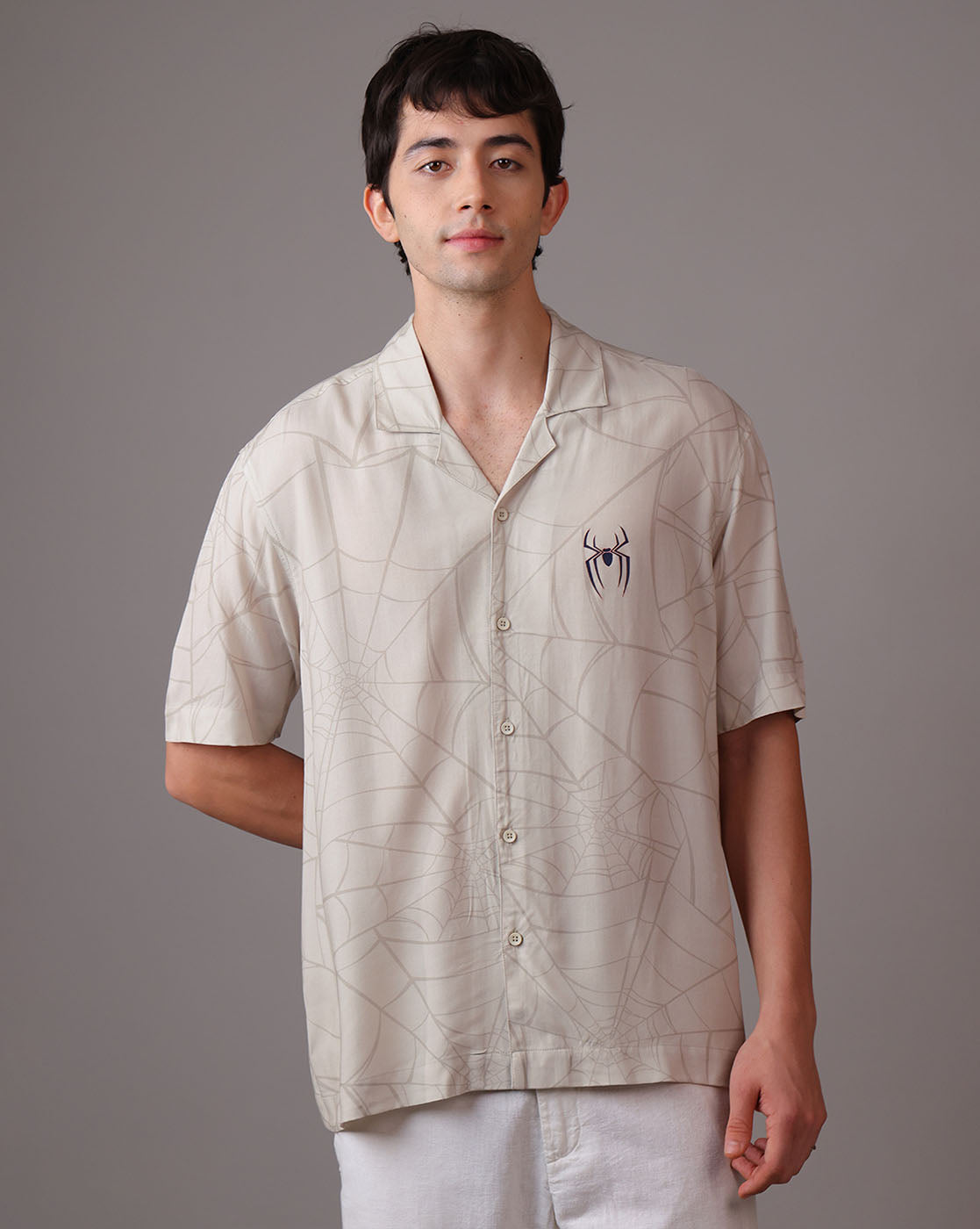 Spider-Man Brand New Day Regular Fit Casual Shirt