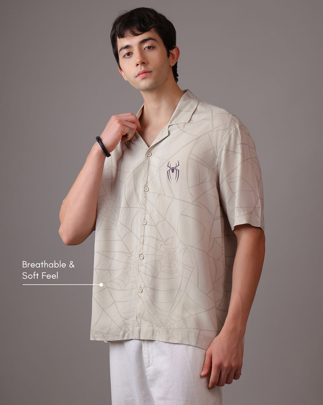 Spider-Man Brand New Day Regular Fit Casual Shirt