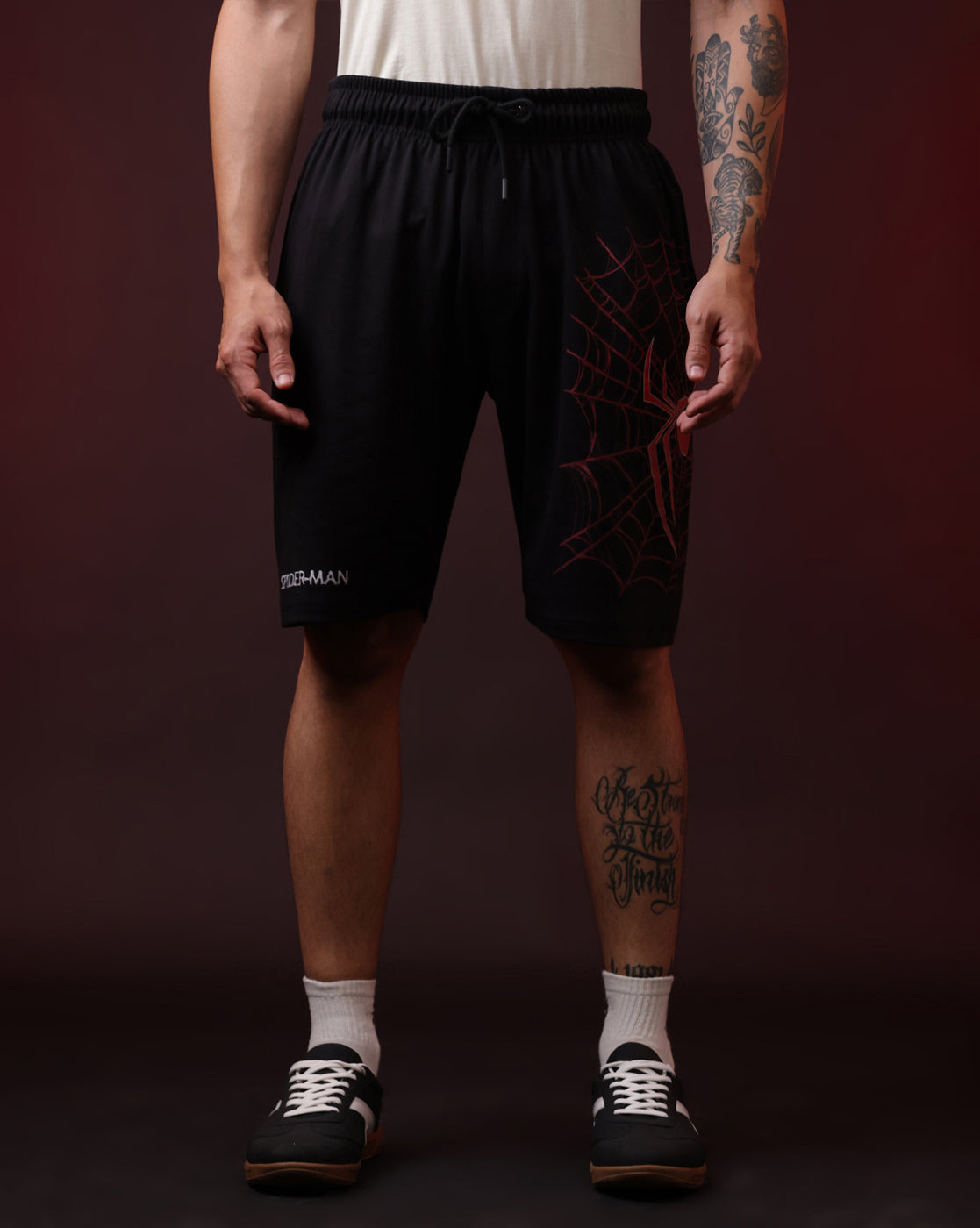 Spiderman Regular Fit Shorts Men
