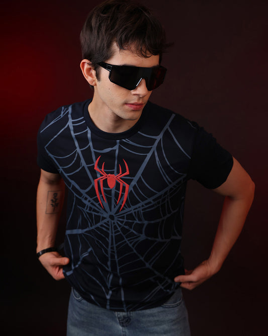 Spider-Man Webbing Regular Fit Tshirt Men