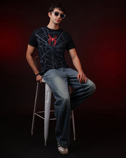 Spider-Man Webbing Regular Fit Tshirt Men