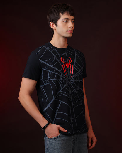 Spider-Man Webbing Regular Fit Tshirt Men