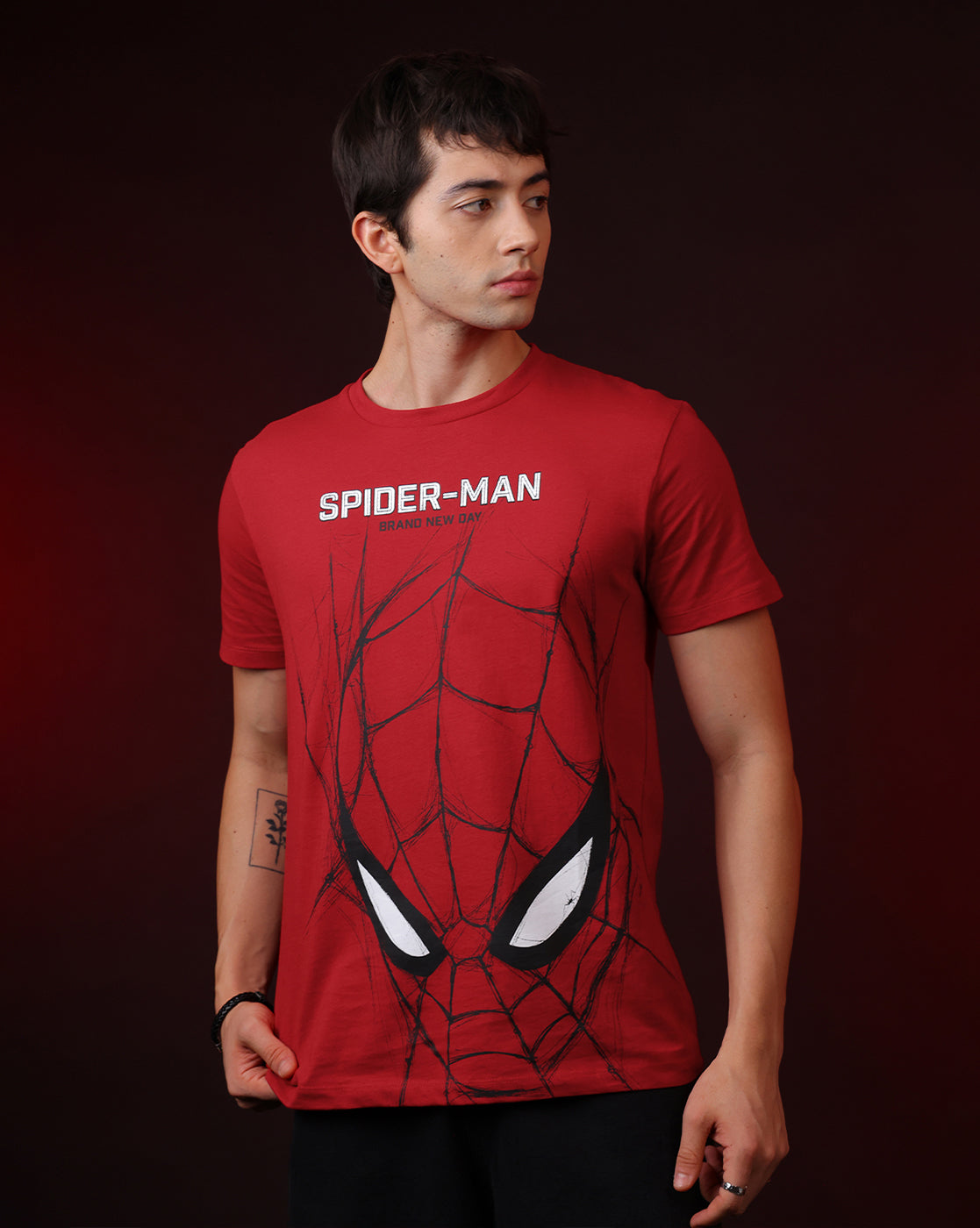 Spider-Man Regular Fit Tshirt Men