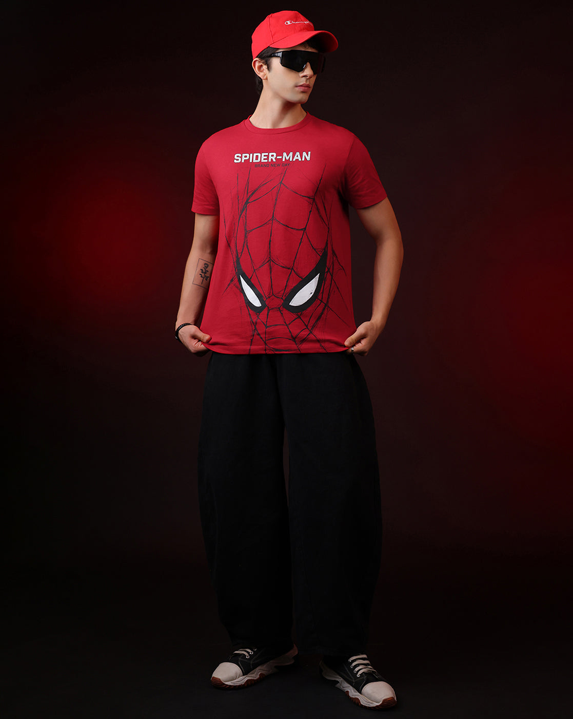 Spider-Man Regular Fit Tshirt Men