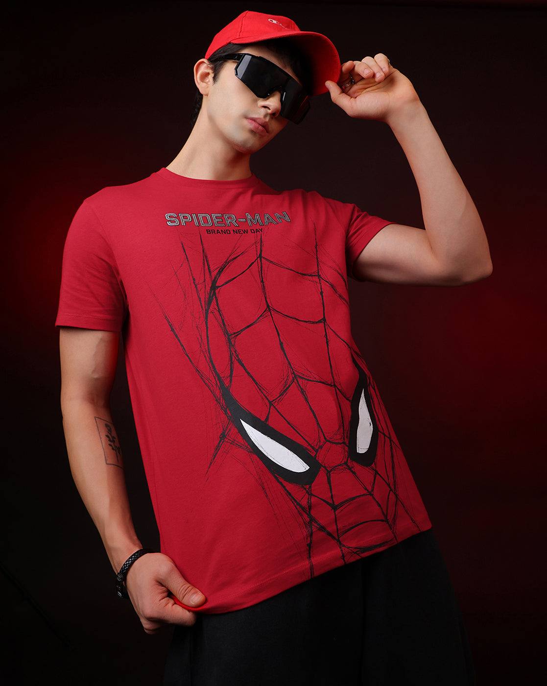 Spider-Man Regular Fit Tshirt Men